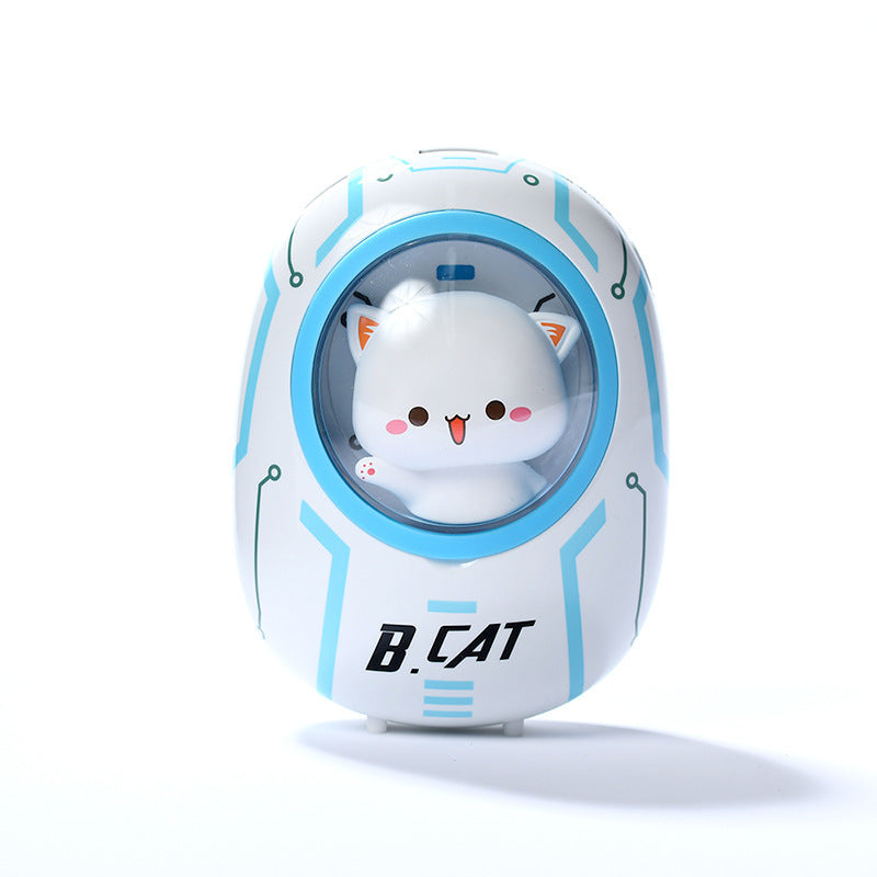 Adorable Cat-Themed Portable Phone Charger