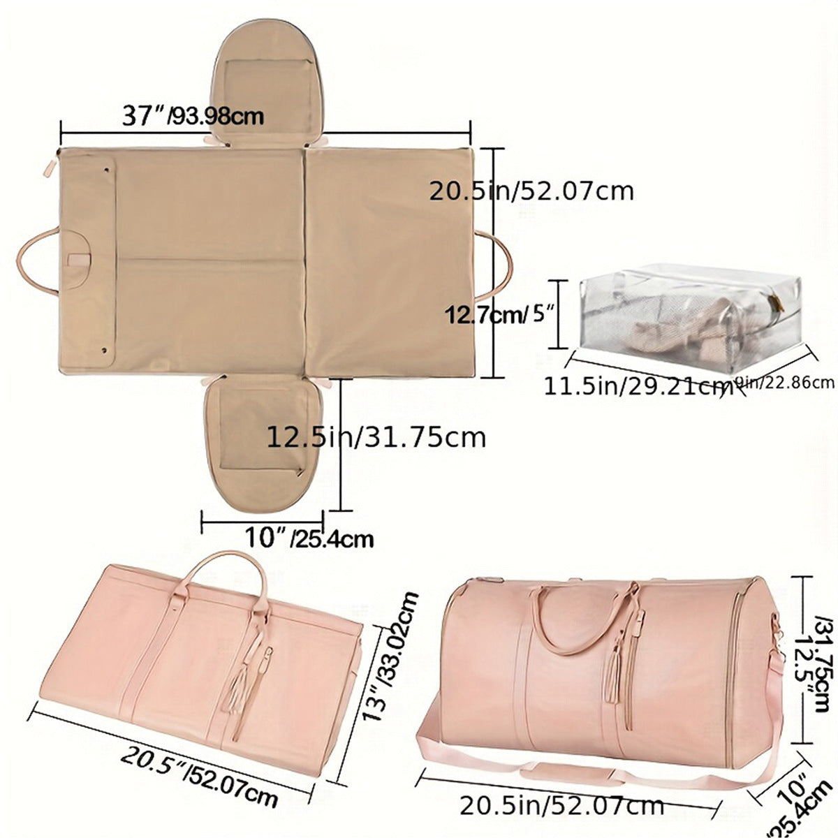 Large Duffle Garment Bag